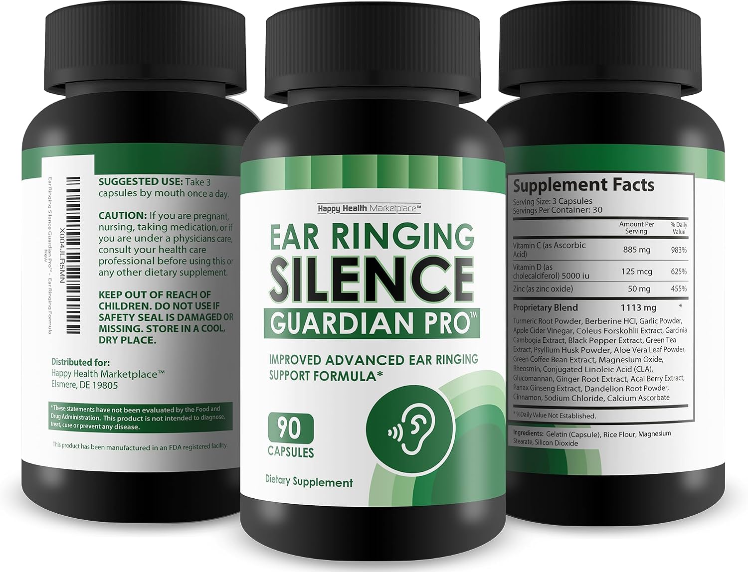 Ear Ringing Silence Guardian Pro - Fórmula Avanzada para el Apoyo Auditivo