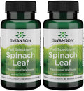 Swanson Full Spectrum Spinach Leaf 400 Milligrams 90 Veg Capsules (2 Pack)