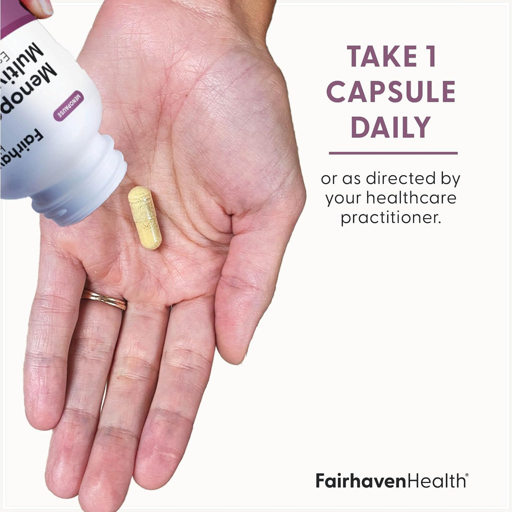 Fairhaven Health Menopause Multivitamin Essentials - Multivitamínico para Mujeres 40+