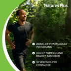 NaturesPlus PRO PharmaGABA 200mg - 60 Cápsulas - Complemento para la Calma y la Relajación