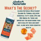 Alaska Naturals Aceite de Salmón Salvaje de Alaska para Perros - Omega 3 EPA DHA - 237 ml