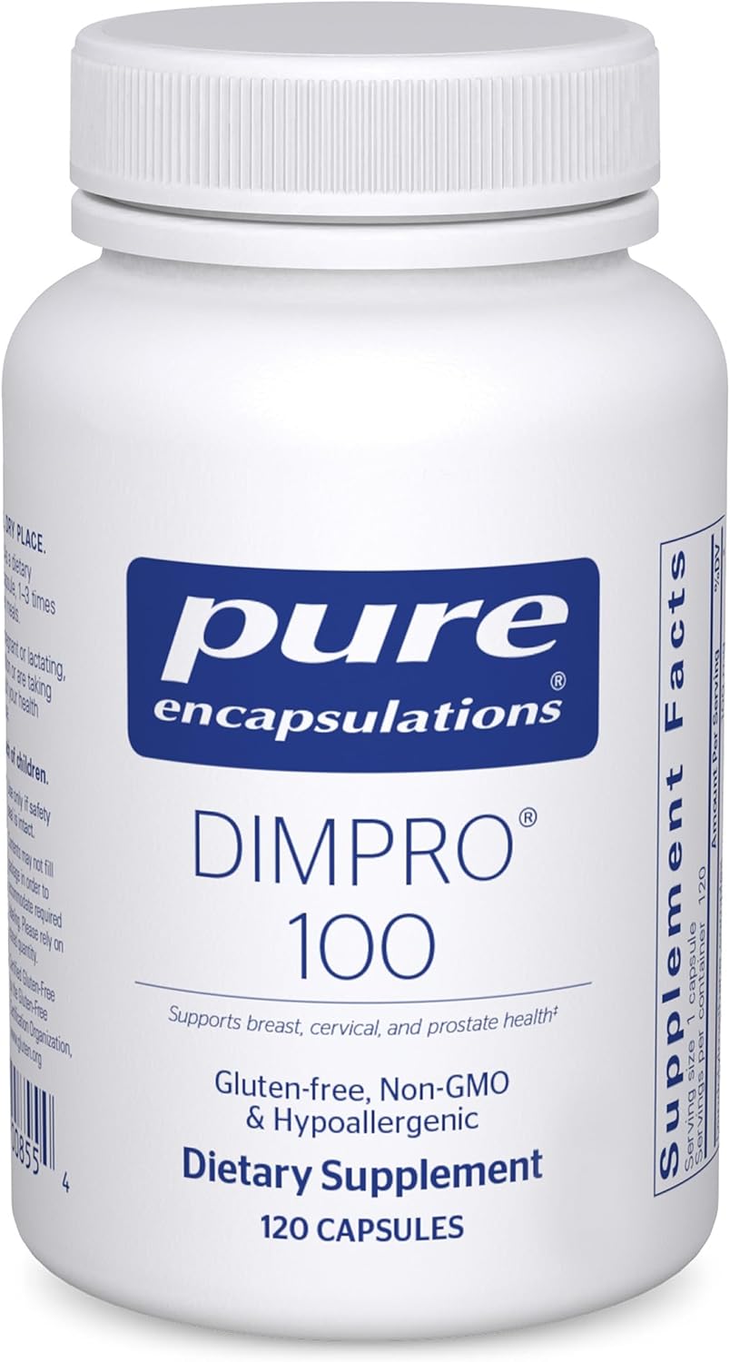 Pure Encapsulations DIMPRO 100 - Diindolilmetano (DIM) - 60 Cápsulas