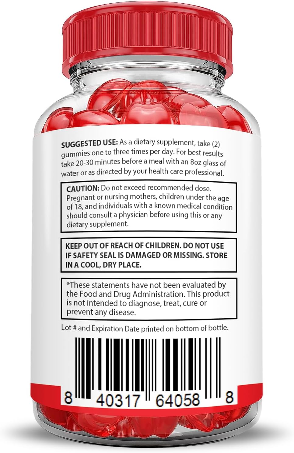 Justified Laboratories (5 Pack) Vital Pump XL Performance Gummies - 300 Gominolas