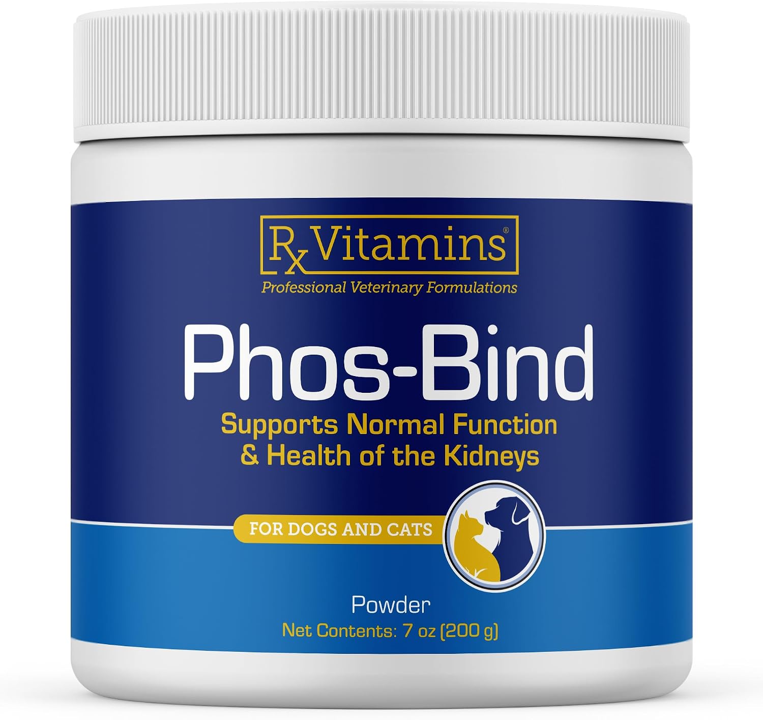Rx Vitamins Phos-Bind Aglutinante de Fósforo para Perros y Gatos - 35g