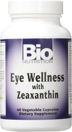 Bio Nutrition Eye Wellness con Zeaxantina Cápsulas Vegetarianas, 60 Unidades