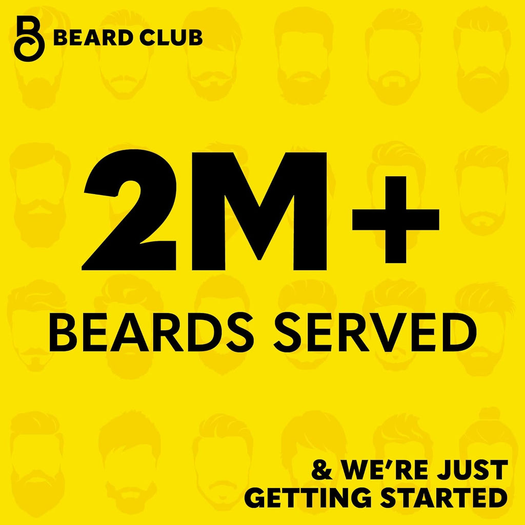 The Beard Club Gominolas de Biotina para el Crecimiento de la Barba - Suplemento Capilar para Hombres con Vitaminas B12, E y C - Sabor Fresa