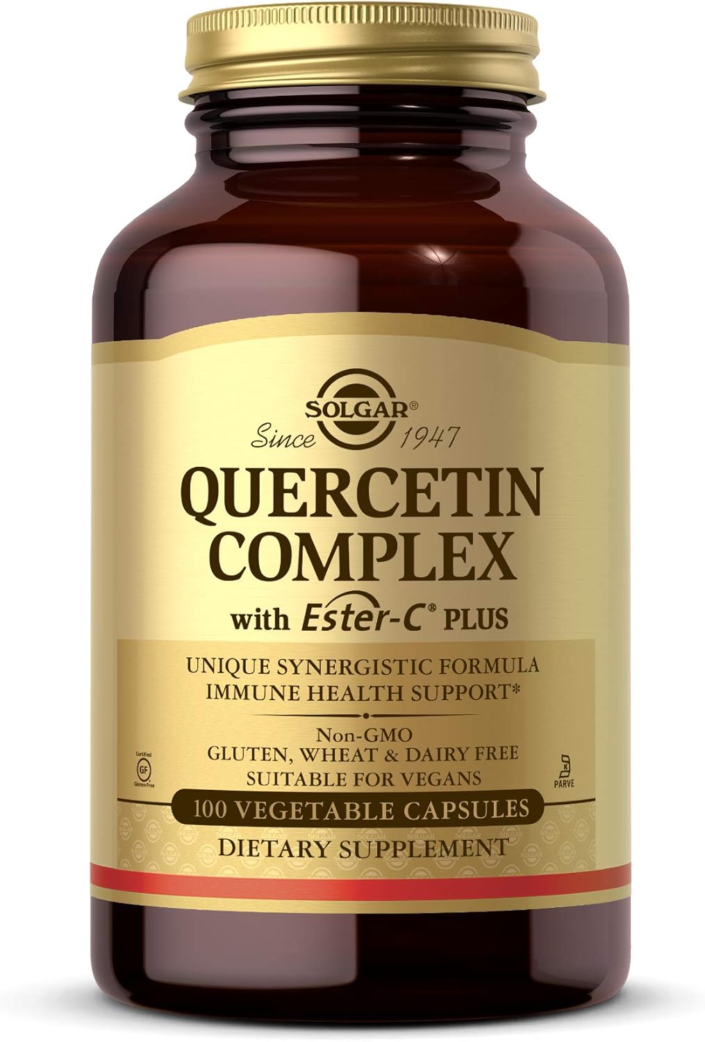 Solgar Quercetin Complex con Ester-C Plus - 100 Cápsulas Vegetales