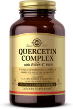 Solgar Quercetin Complex con Ester-C Plus - 100 Cápsulas Vegetales