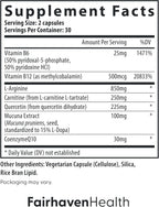Fairhaven Health MotilityBoost para hombres | Suplemento de fertilidad masculina | 60 cápsulas