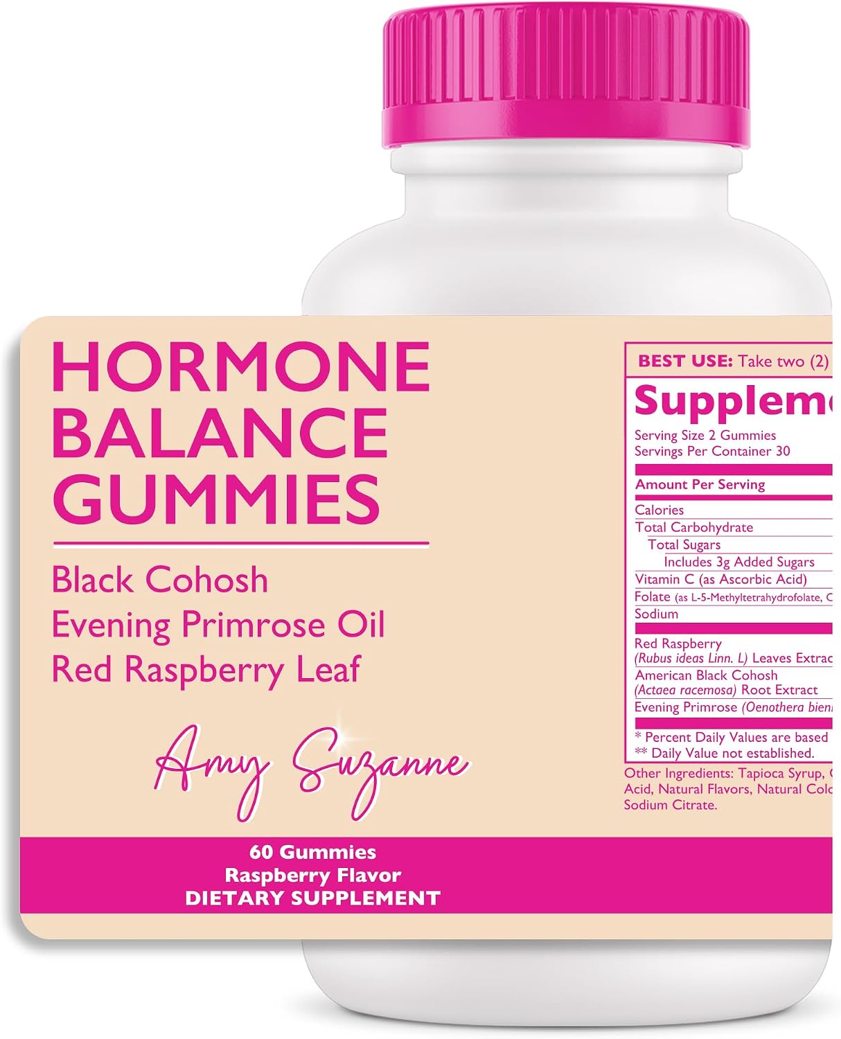 Amy Suzanne Gominolas de Equilibrio Hormonal para Mujeres - 60 gominolas