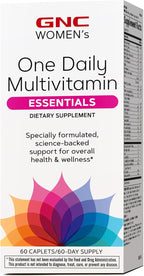 GNC Women's One Daily Multivitamin Essentials - Multivitamínico Diario para Mujeres (60 Comprimidos)