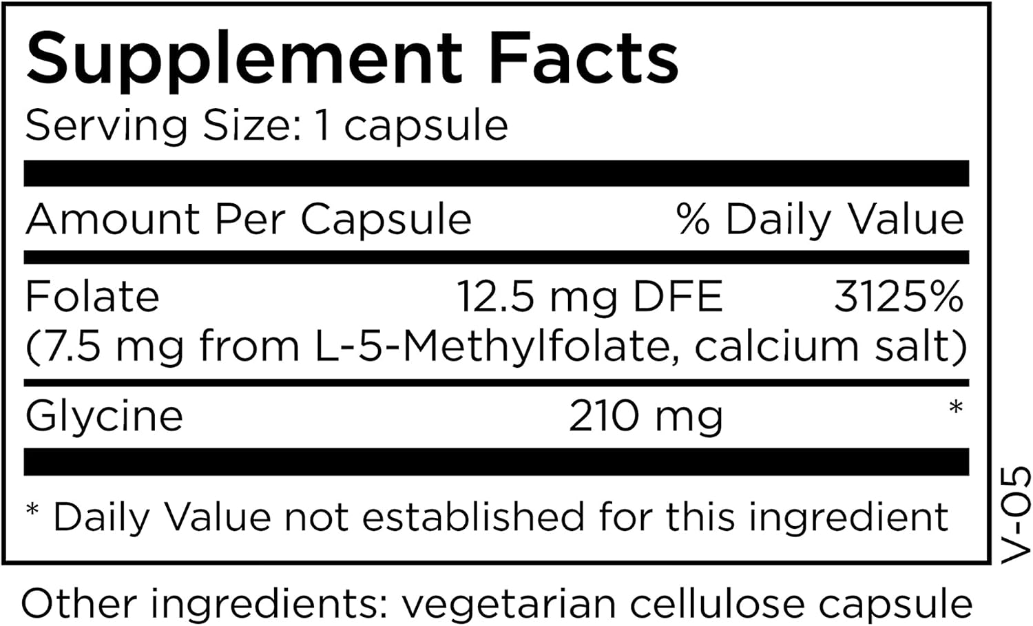 MethylPro L-Metilfolato 7.5 mg - 90 Cápsulas