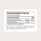 THORNE - Vitamina C 500 mg con Bioflavonoides Cítricos - 90 Cápsulas