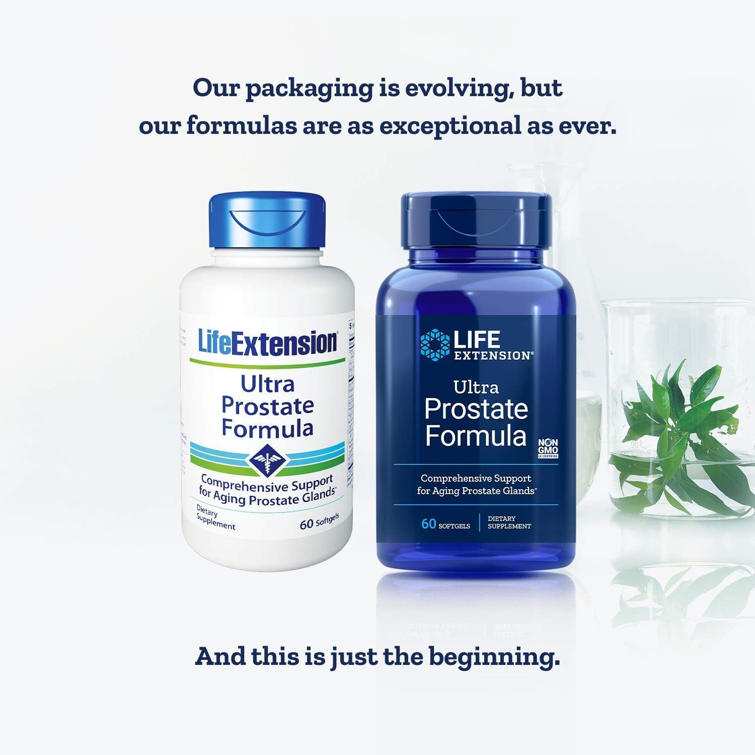 Life Extension Ultra Prostate - Pack de 2 (120 cápsulas blandas)