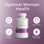 MedFertil Fertility Support – Vitaminas prenatales con hierro, Myo-Inositol, ácido fólico y vitaminas B, 30 comprimidos