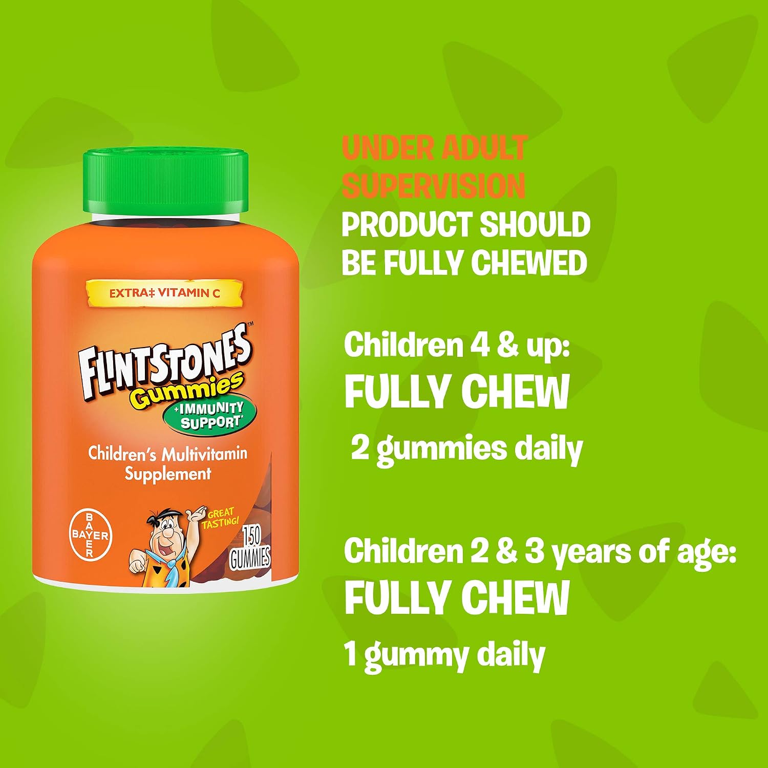 Flintstones Gomitas Multivitamínicas Inmunidad 150 uds