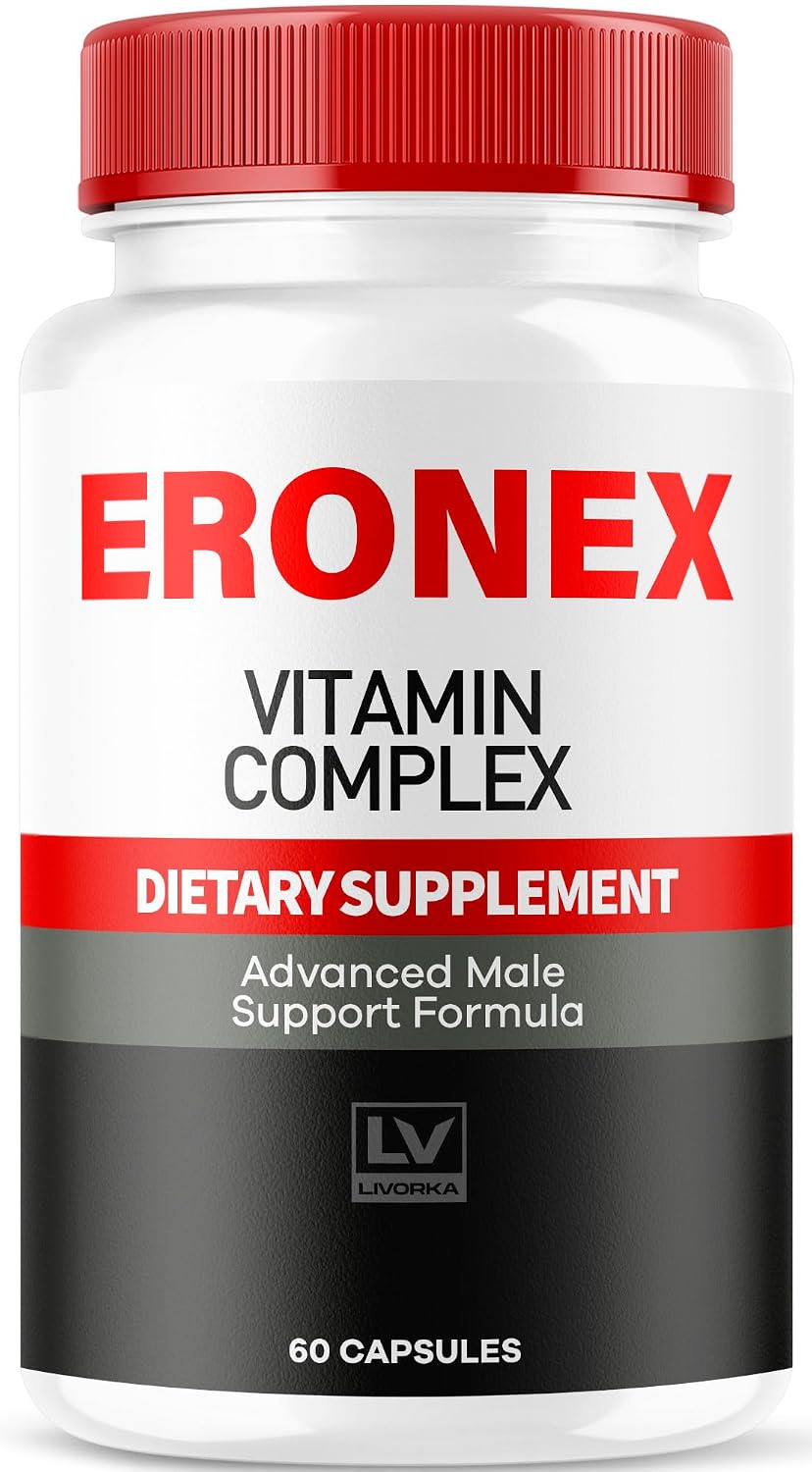 Eronex Vitamin Complex Pills, 60 Cápsulas – Complejo Multivitamínico y Mineral