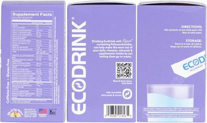 EcoDrink Multivitamínico con Aloe Vera y – Selenio: Contribuye a la protección de las células frente al daño – Image 3
