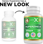 Genex Formulas Huperzina A 200mcg - 120 Cápsulas | Nootrópico para Memoria y Enfoque