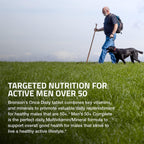 Bronson ONE Daily Multivitamínico Completo para Hombres 50+, 180 Comprimidos