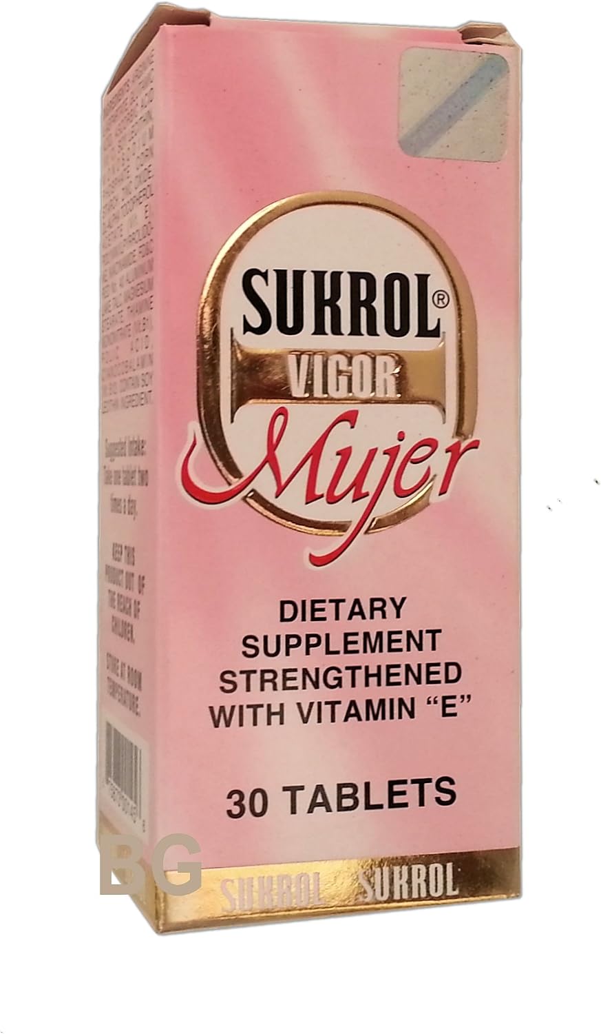 Sukrol Vigor Mujer - Suplemento alimenticio con Vitamina E (30 Comprimidos)