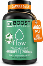 Nattokinasa 4000 FU - 100 Cápsulas Veganas - BoostCeuticals