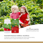 Waterfall D-Mannose Niños Sabor Fresa - D-Manosa Natural de Abedul (Sweet Cures)