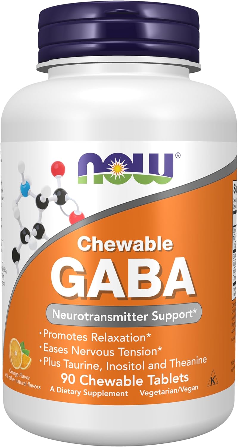 GABA (Ácido Gamma-Aminobutírico) en Polvo - NOW Foods - 170 g