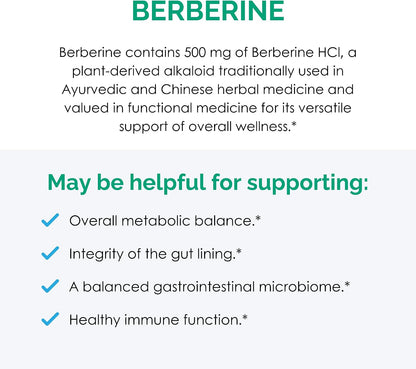 Rootcology Berberine - Berberina HCl de Origen Vegetal - 120 Cápsulas – Image 5