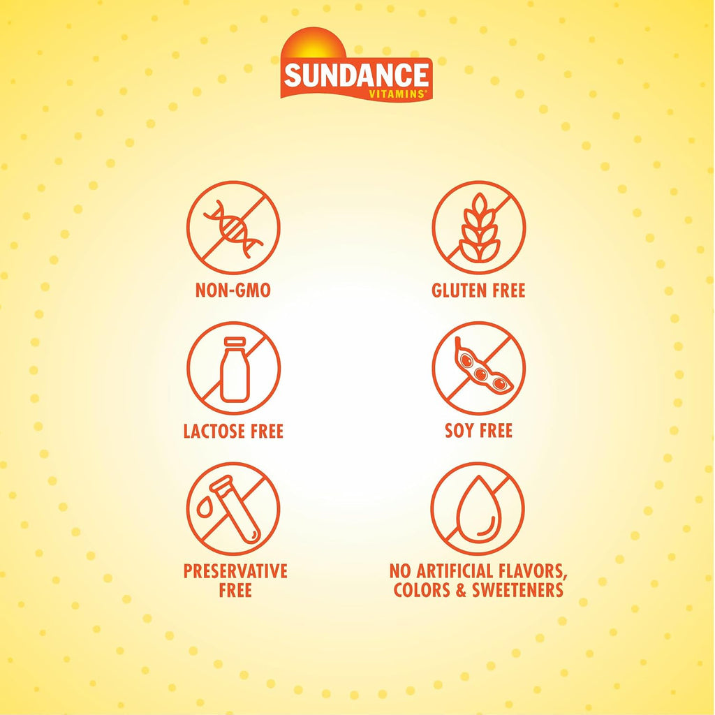 Sundance Vitamina D3 K2 | 40 Cápsulas Blandas de Liberación Rápida | 5000 UI