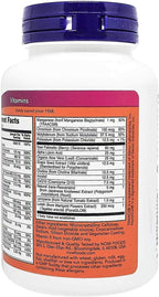 NOW Foods ADAM Multivitamínico para Hombres 60 Comprimidos