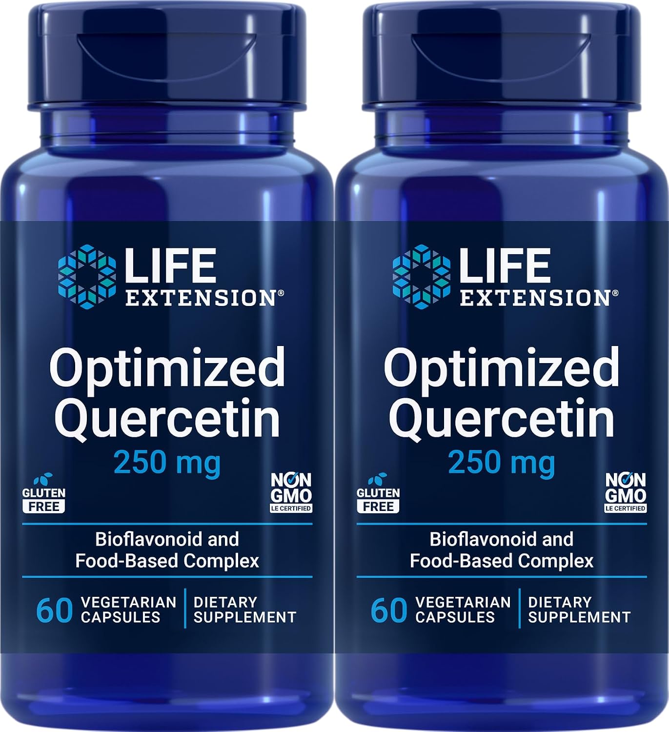 Life Extension Optimized Quercetin Capsules, 60 Vegetarian Capsules (3-Pack)