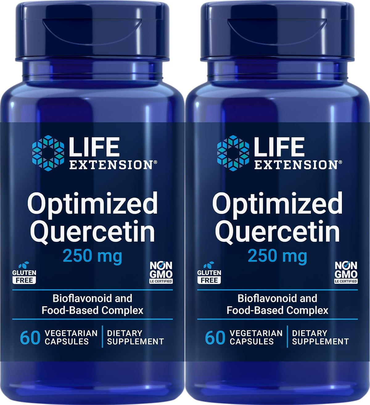 Life Extension Optimized Quercetin, 60 Cápsulas Vegetarianas (Pack de 2) – Image 1