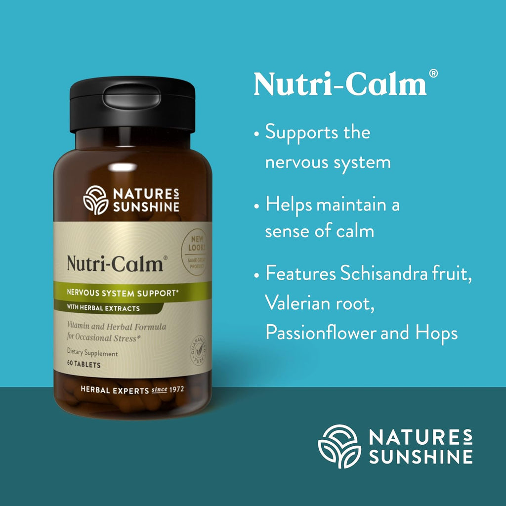Nutri-Calm de Nature's Sunshine, 60 Comprimidos