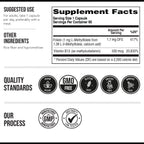 L-Metilfolato 1000 mcg más Metil B12 Cofactor – Forma Activa 5-MTHF – Apoya el Estado de Ánimo, la Metilación y la Cognición – Vitaminas B9 y B12 Altamente Biodisponibles (60 Cápsulas – 60 Porciones)