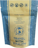 TravelVita Natural Travel Pills - Complemento para Viajeros (60 Días)