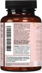 Vitaminas Prenatales con Ácido Fólico + Omega 3 DHA - 60 Cápsulas Blandas