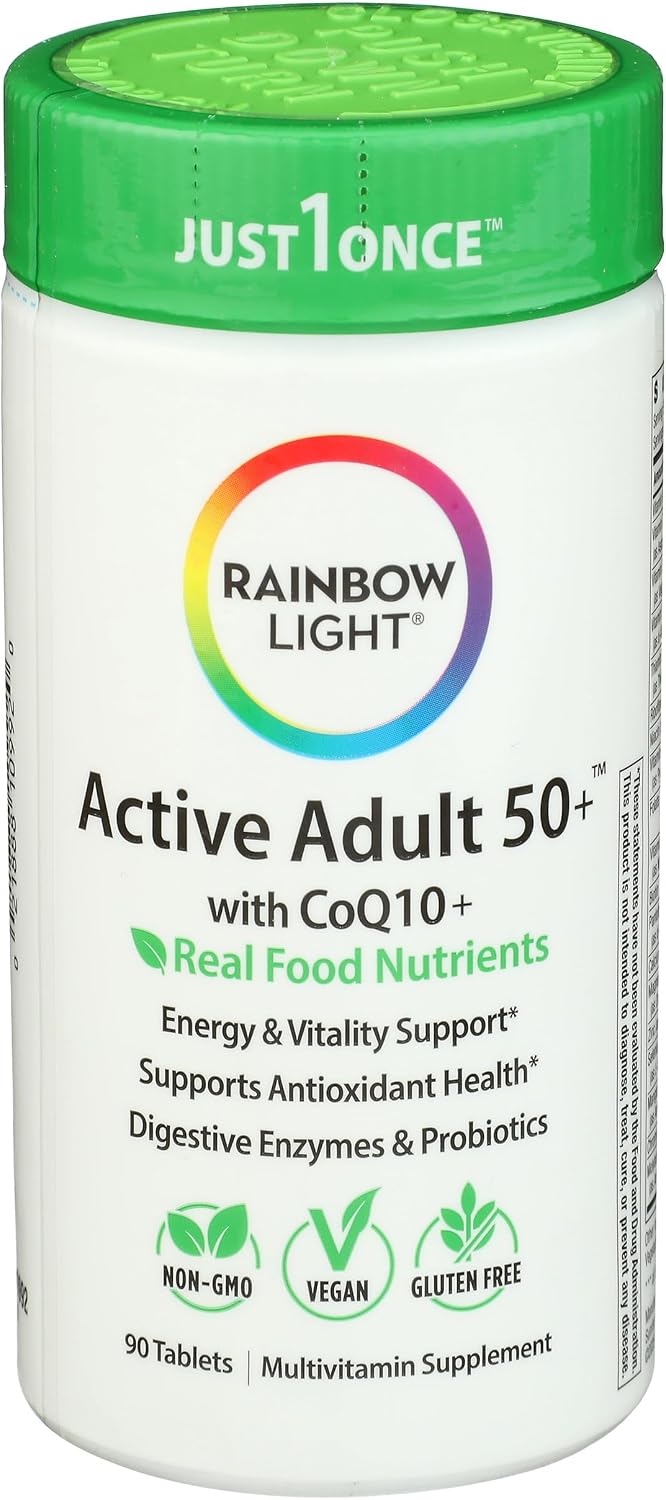 Rainbow Light Multivitamin for 50+ Adults - 90 Tablets