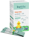 True Grace True Littles - Probiótico + Vitamina D3 para Niños - 30 Stick Packs