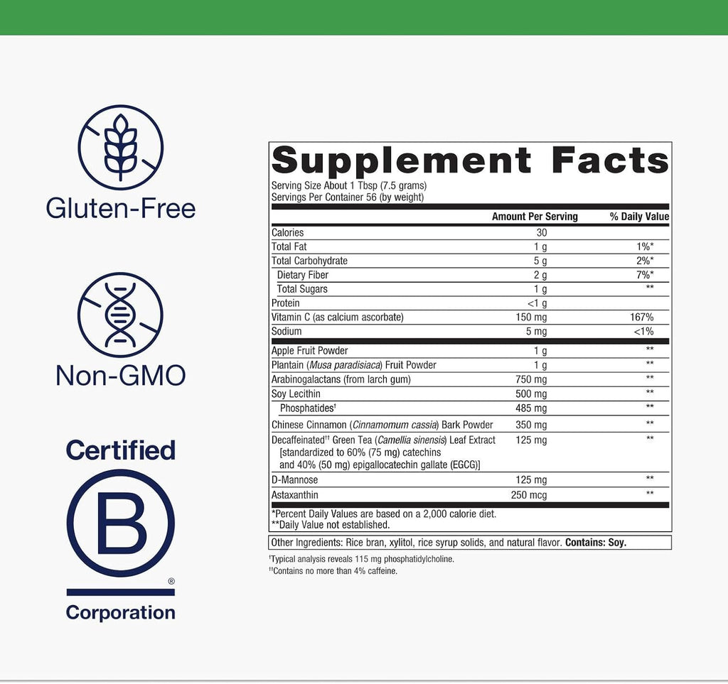 Metagenics G.I. Support - Polvo para la Salud Digestiva y la Mucosa Gástrica - 420 g