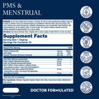 Solaray PMS & Menstrual – Apoyo para el Ciclo Menstrual, 24 Cápsulas Veganas