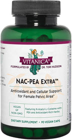 Vitanica NAC-PEA Extra, Vegano, 90 Cápsulas