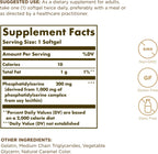 Solgar Fosfatidilserina 200 mg, 60 Cápsulas Blandas (Paquete de 2)