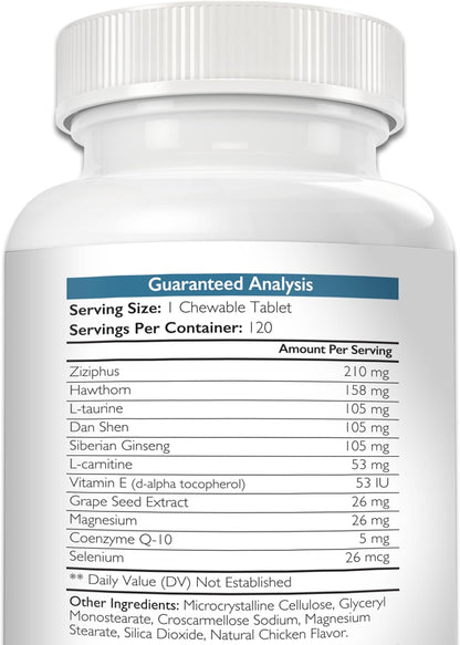 Nutrition Strength Cardio Support para Perros con Antioxidantes, L-Carnitina, L-Taurina, Coenzima Q10 y Vitamina E, 120 – Image 9