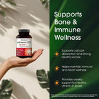 NatureBell Vitamina D3 50.000 UI con Vitamina K2 200 mcg - 180 Cápsulas Blandas