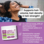 Qhemet Biologics MSM + Biotina Mezcla en Polvo para el Cabello - 241 g