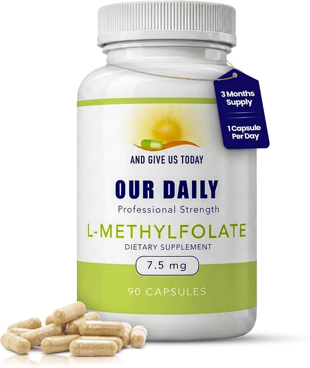Our Daily Vites L-Methylfolate 7.5mg - 90 Cápsulas