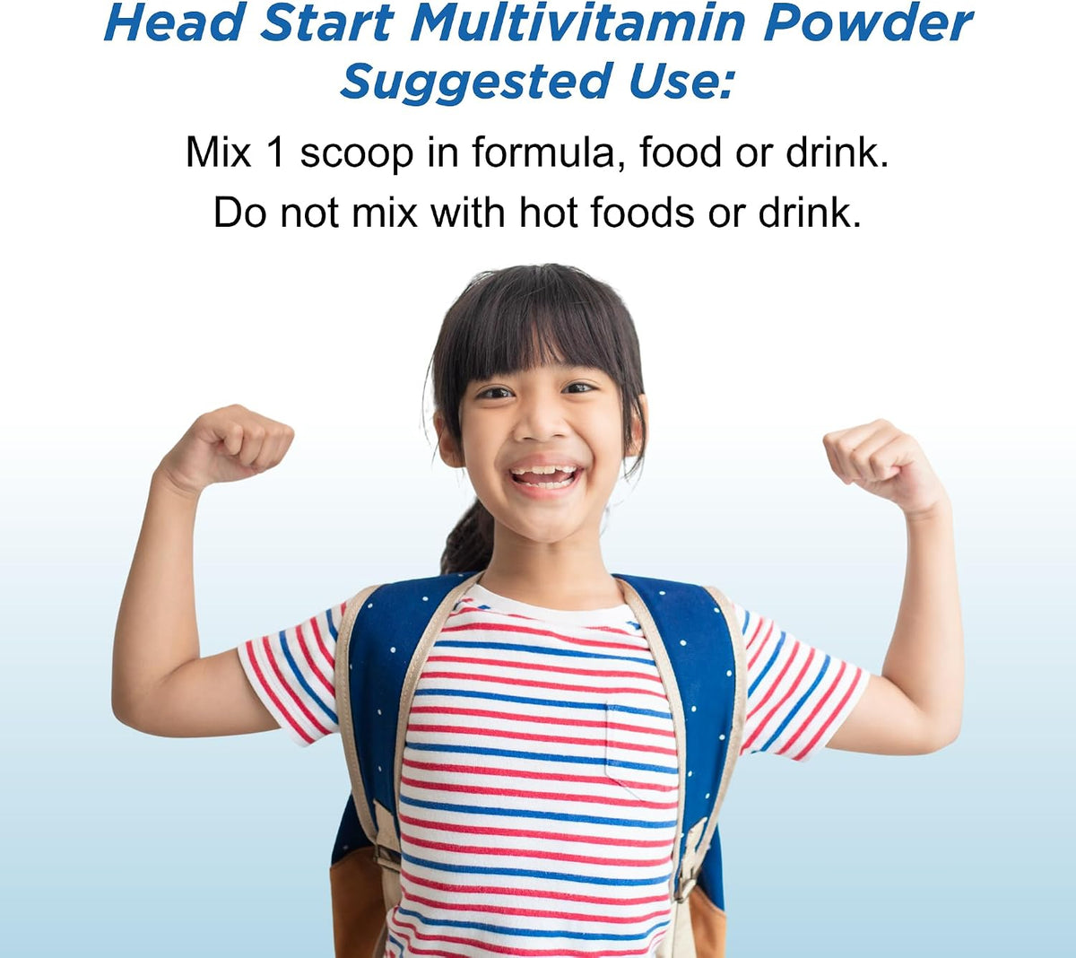 Dr. Wholeness Head Start Multivitamin Powder | Nutrientes esenciales para niños en crecimiento, vitaminas B metiladas, fácil – Image 6