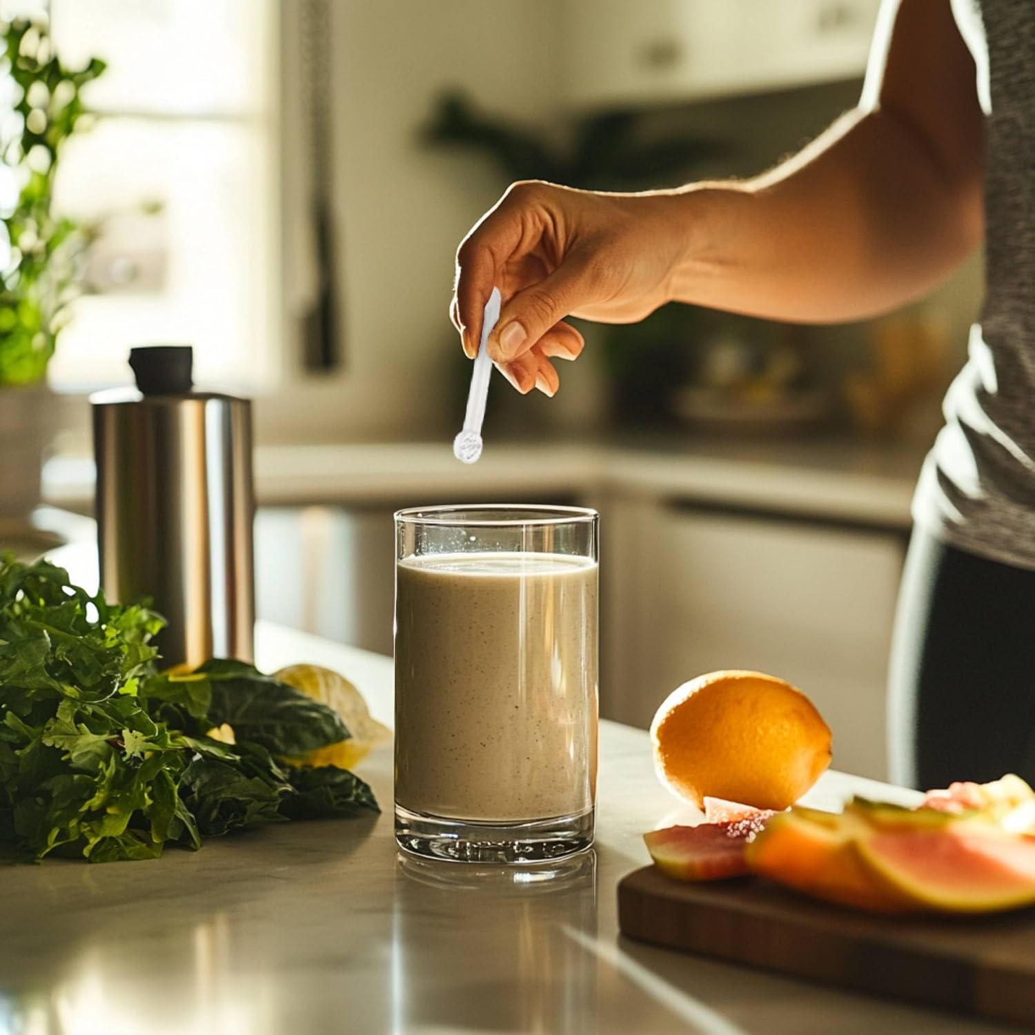 FitPowders L-Teanina en Polvo 100g - Suplemento Puro, Vegano, Sin Gluten