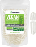 XPRS Nutra Cápsulas Vacías Veganas Tamaño 000 - 250 Unidades